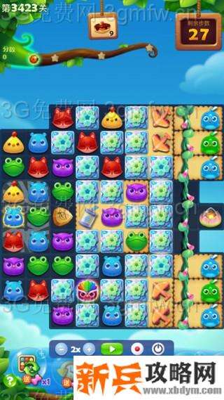 开心消消乐第3423关怎么过？ 开心消消乐第3423关图文攻略