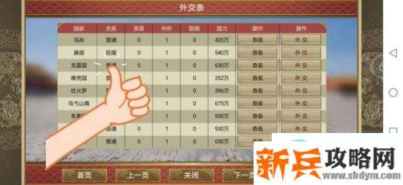 皇帝成长计划2索要攻略