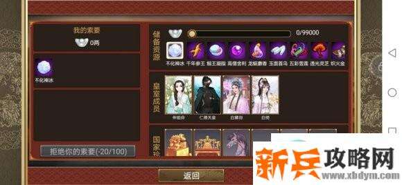 皇帝成长计划2索要攻略