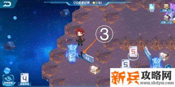 QQ飞车手游第四期QS极速幻境星火长夜第一章攻略