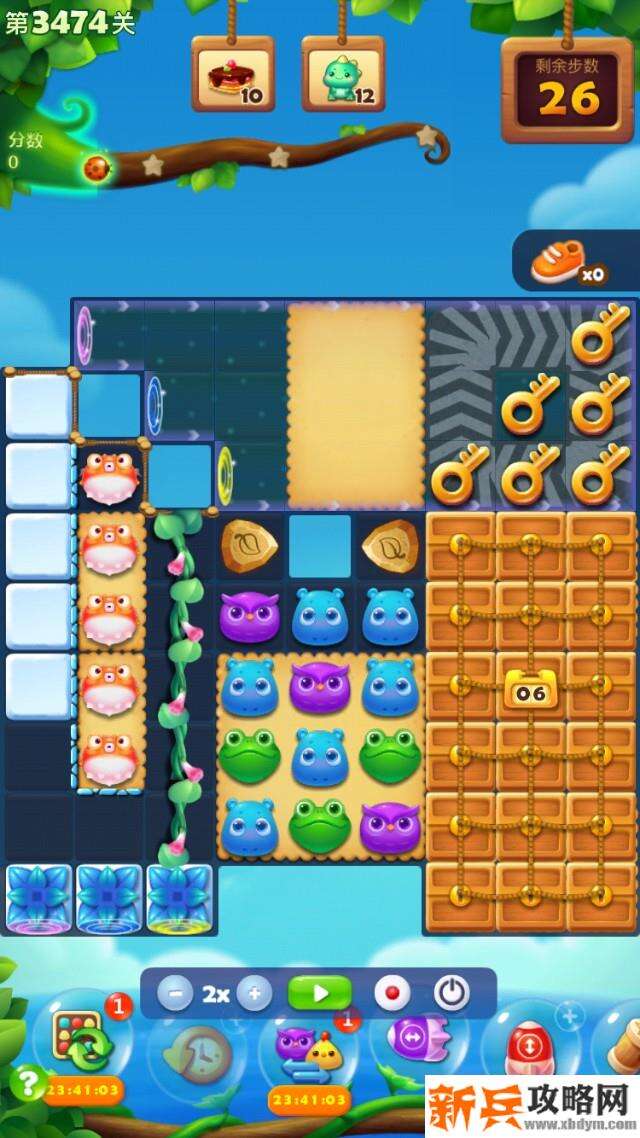 开心消消乐第3474关怎么过？ 开心消消乐第3474关图文攻略