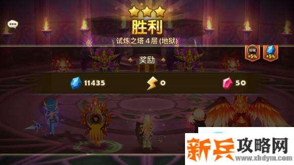 魔灵召唤地狱塔第四层暗沙漠攻略