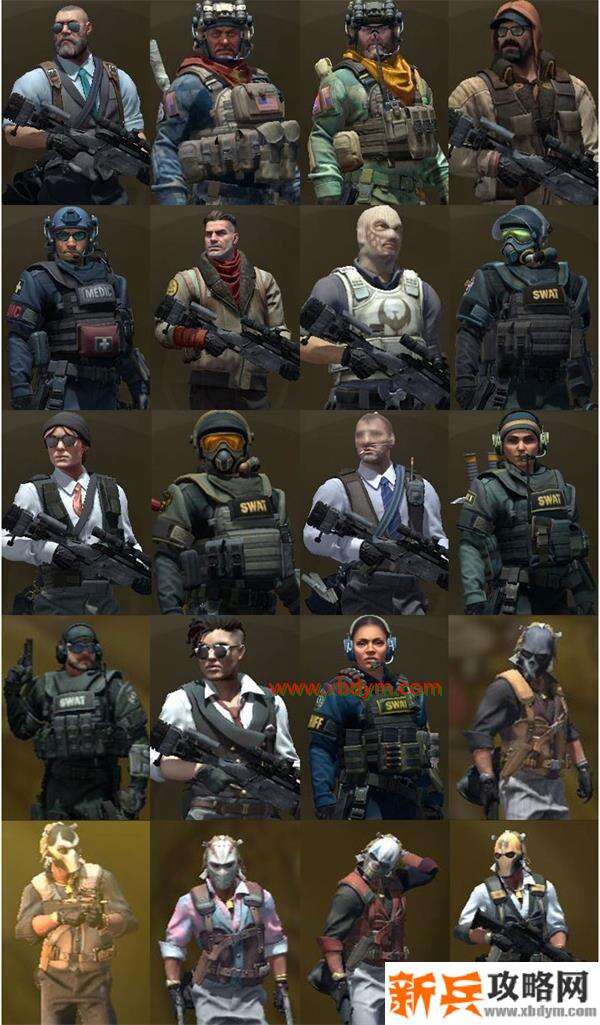 CSGO狂牙大行动皮肤有哪些 CSGO狂牙大行动皮肤展示