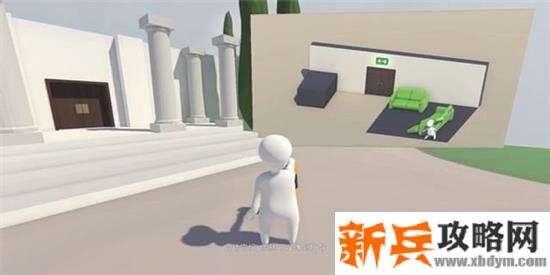 人类跌落梦境《HumanFallFlat》第一关攻略