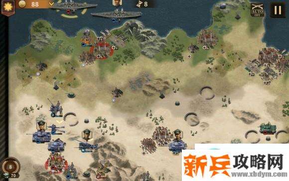 将军的荣耀31944保卫突尼斯三星攻略