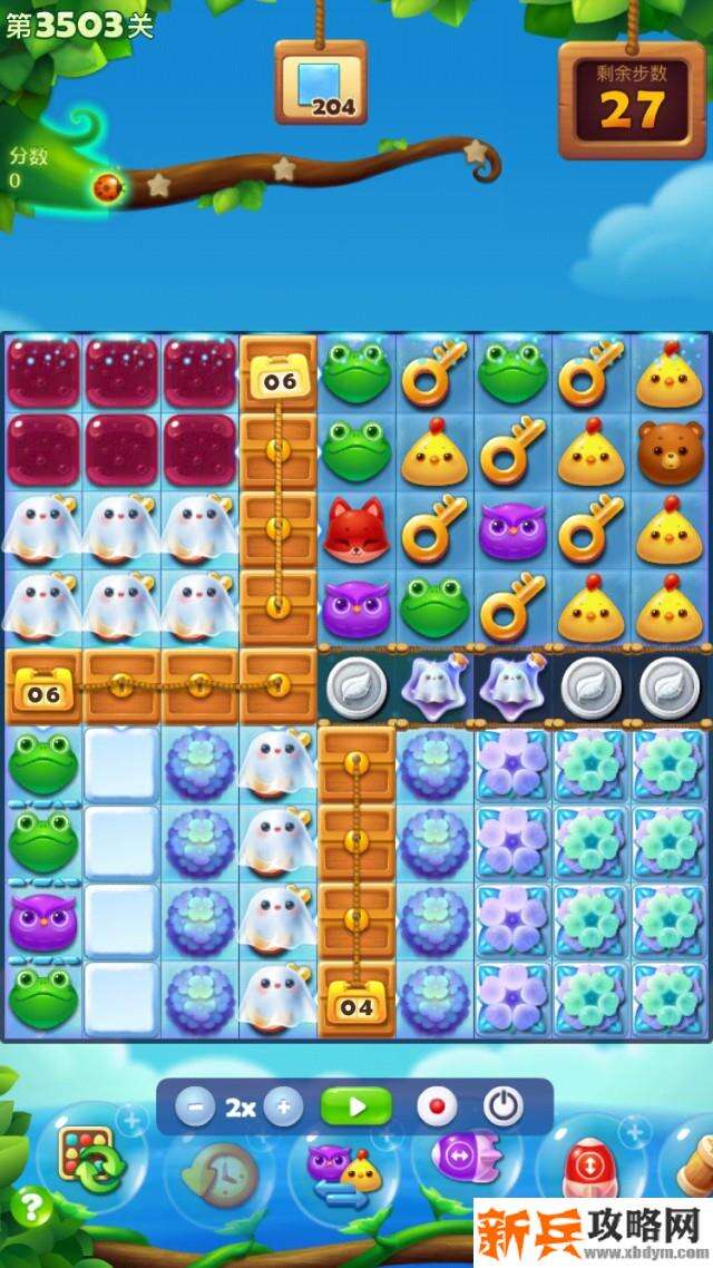 开心消消乐第3503关怎么过? 开心消消乐第3503关图文攻略