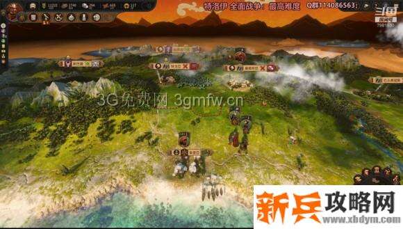 全面战争传奇特洛伊《TotalWarSagaTROY》阿伽门农攻略