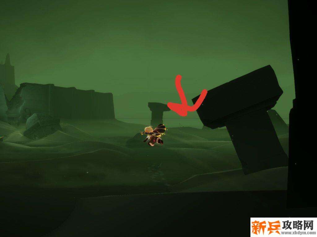 sky光遇墓土小金人位置在哪？