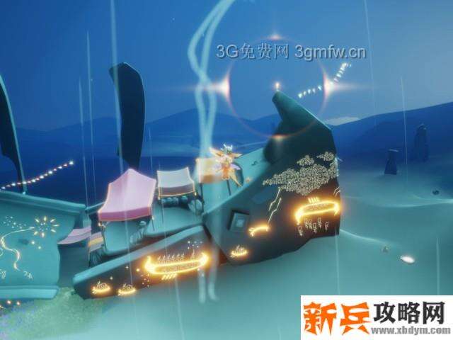 sky光遇墓土小金人位置在哪？