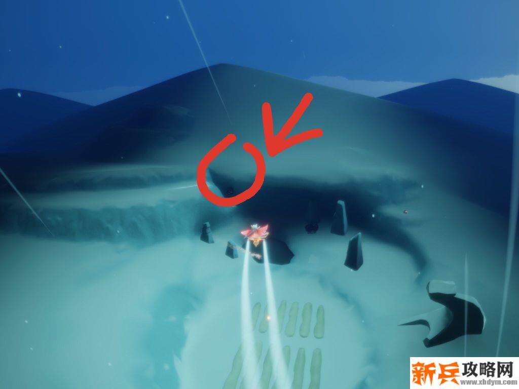 sky光遇墓土小金人位置在哪？