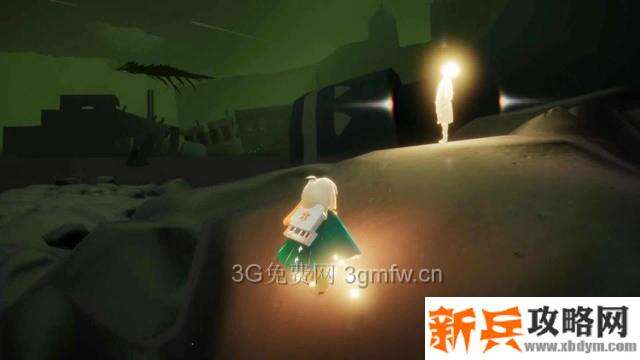 sky光遇墓土小金人位置在哪？