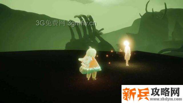 sky光遇墓土小金人位置在哪？