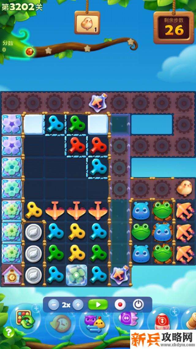 开心消消乐3202关怎么过? 开心消消乐3202关攻略