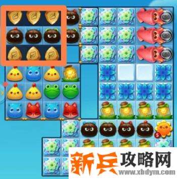 开心消消乐3206关怎么过？ 开心消消乐3206关三星攻略