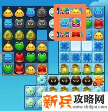 开心消消乐3206关怎么过？ 开心消消乐3206关三星攻略