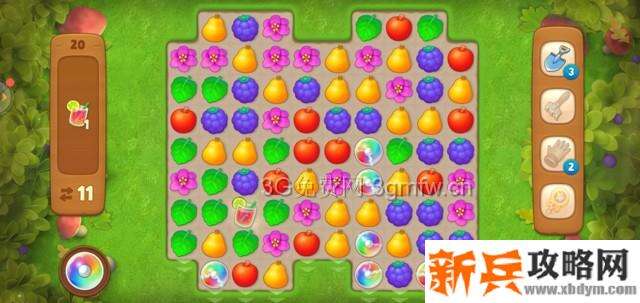 梦幻花园20关怎么过？ 梦幻花园攻略20关