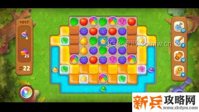 梦幻花园4847关怎么过？ 梦幻花园攻略4847关