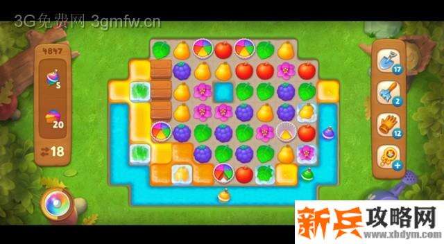 梦幻花园4847关怎么过？ 梦幻花园攻略4847关