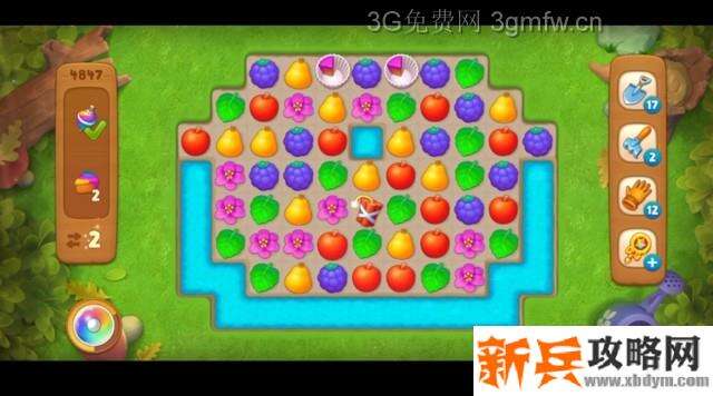 梦幻花园4847关怎么过？ 梦幻花园攻略4847关