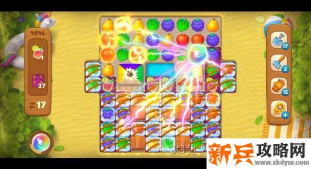 梦幻花园4846关怎么过？ 梦幻花园攻略4846关