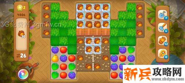 梦幻花园4806关怎么过？ 梦幻花园攻略4806关