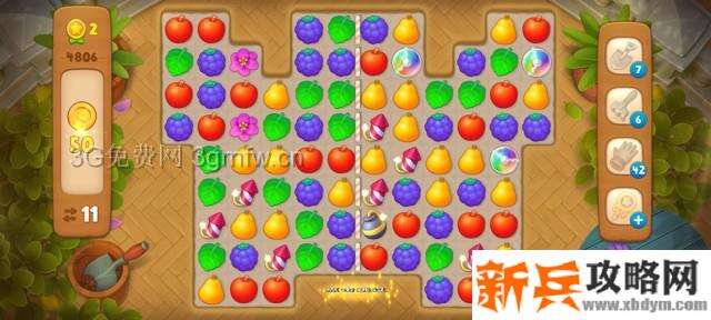 梦幻花园4806关怎么过？ 梦幻花园攻略4806关