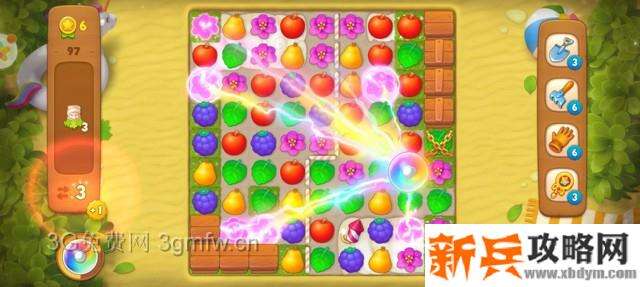 梦幻花园97关怎么过？ 梦幻花园攻略97关