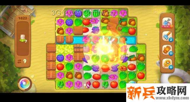 梦幻花园4823关怎么过？ 梦幻花园攻略4823关