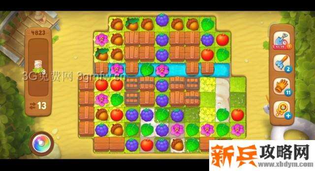 梦幻花园4823关怎么过？ 梦幻花园攻略4823关