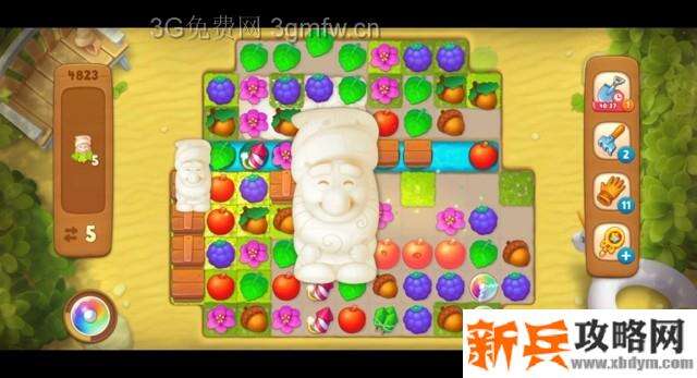 梦幻花园4823关怎么过？ 梦幻花园攻略4823关