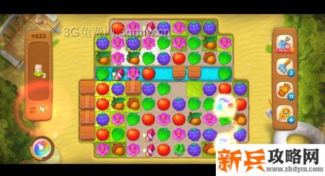 梦幻花园4823关怎么过？ 梦幻花园攻略4823关