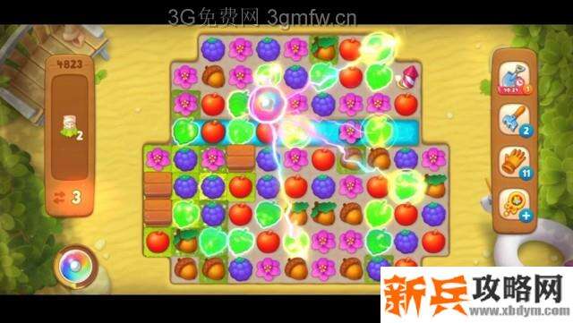 梦幻花园4823关怎么过？ 梦幻花园攻略4823关