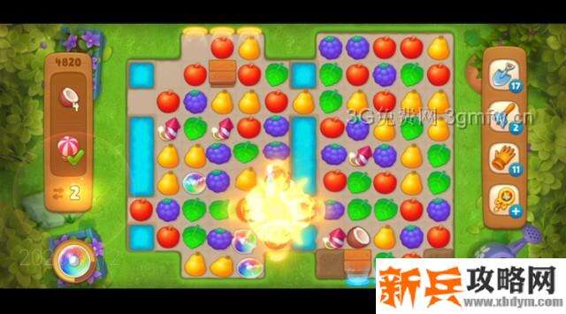 梦幻花园4820关怎么过？ 梦幻花园攻略4820关