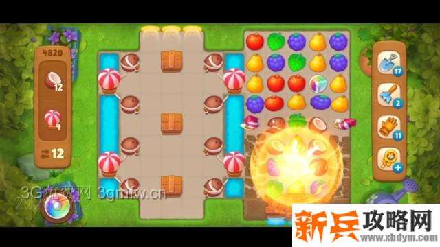 梦幻花园4820关怎么过？ 梦幻花园攻略4820关