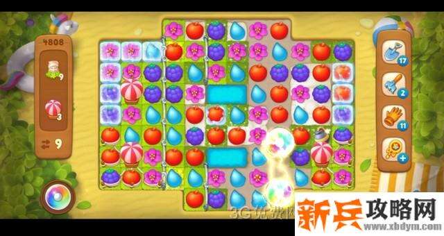 梦幻花园4808关怎么过？ 梦幻花园攻略4808关