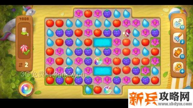 梦幻花园4808关怎么过？ 梦幻花园攻略4808关