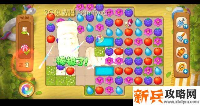 梦幻花园4808关怎么过？ 梦幻花园攻略4808关