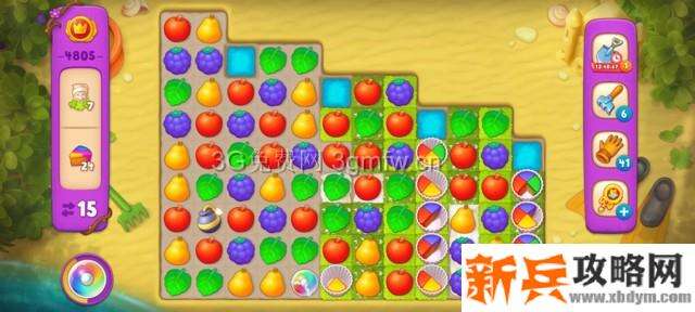 梦幻花园4805关怎么过？ 梦幻花园攻略4805关