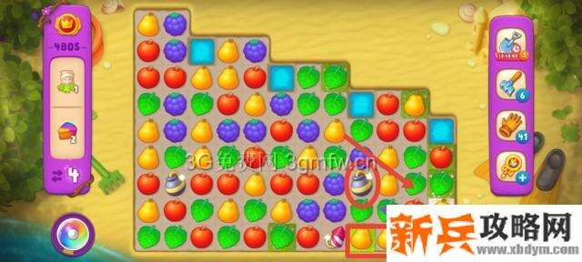 梦幻花园4805关怎么过？ 梦幻花园攻略4805关