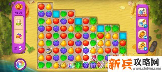 梦幻花园4805关怎么过？ 梦幻花园攻略4805关