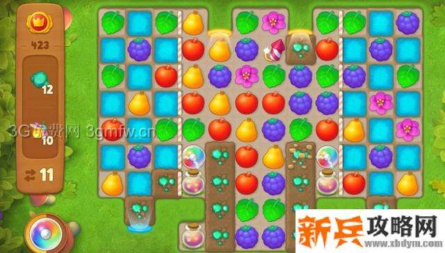 梦幻花园423关怎么过？ 梦幻花园攻略423关