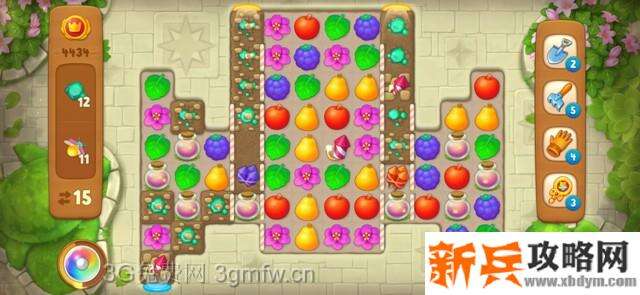 梦幻花园4434关怎么过？ 梦幻花园攻略4434关