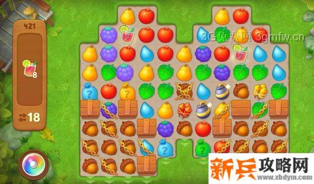 梦幻花园421关怎么过？ 梦幻花园攻略421关