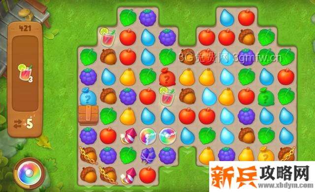 梦幻花园421关怎么过？ 梦幻花园攻略421关