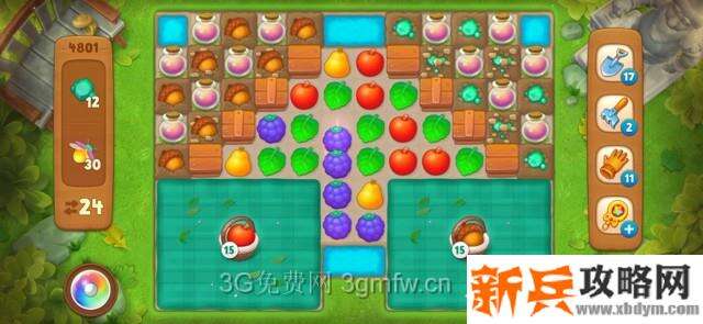 梦幻花园4801关怎么过？ 梦幻花园攻略4801关