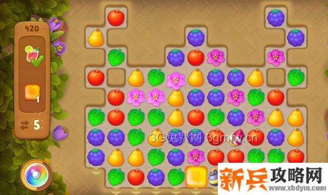 梦幻花园420关怎么过？ 梦幻花园攻略420关
