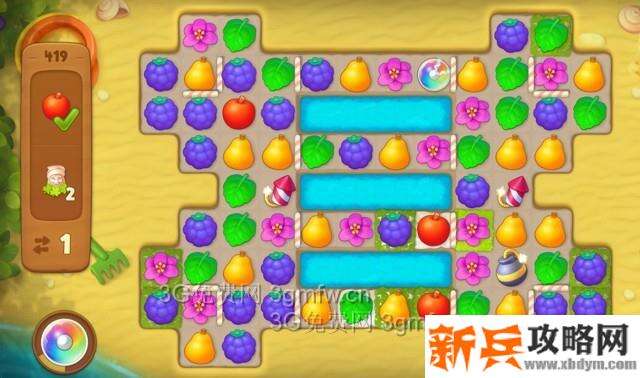 梦幻花园419关怎么过？ 梦幻花园攻略419关