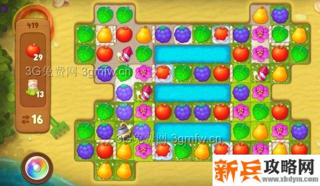 梦幻花园419关怎么过？ 梦幻花园攻略419关