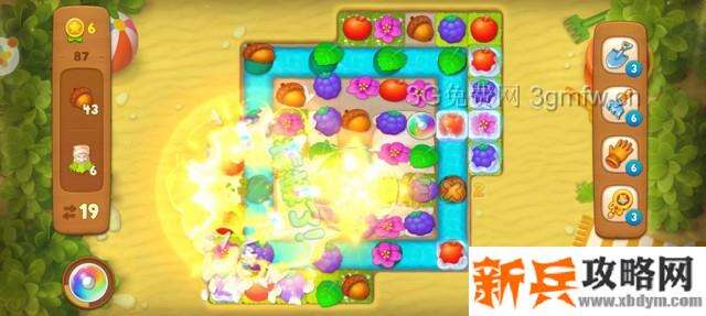 梦幻花园87关怎么过？ 梦幻花园攻略87关