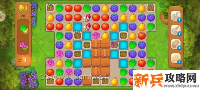 梦幻花园70关怎么过？ 梦幻花园攻略70关